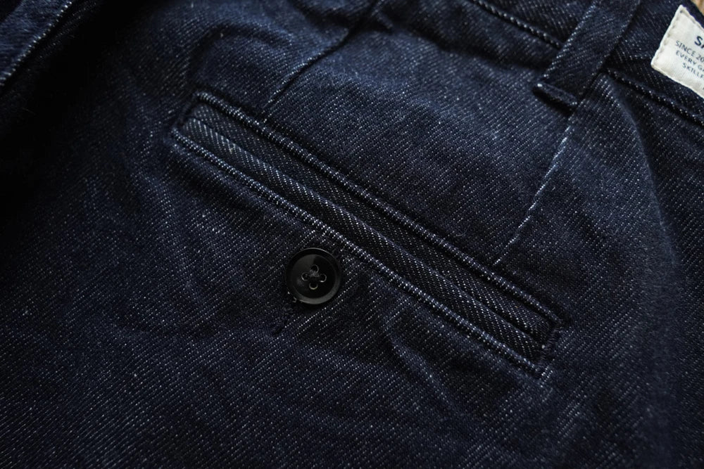 Männer Jeans im Vintage-Stil mit weitem Bein für den Sommer