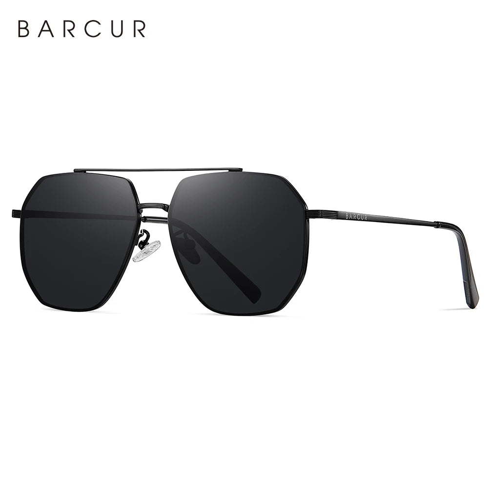Sonnenbrille quadratisch 2mm dicke Gläser polarisiert Unisex
