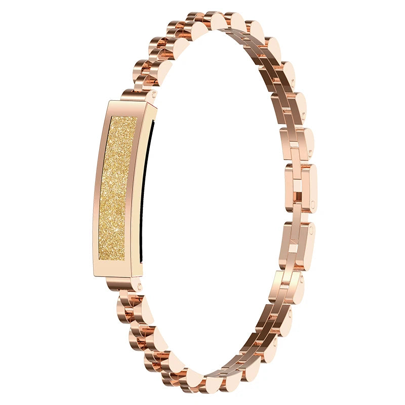 LIGE Frauen Kein Bildschirm Smartwatch Zink-legierung Bluetooth Verbunden APP Sport Smart Armband Band Herzfrequenz Schlaf Monitor Dame Geschenk