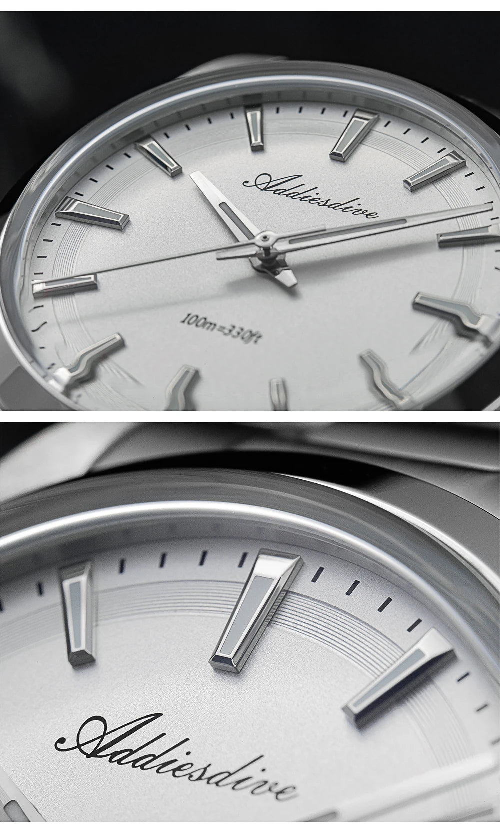 Herren-Sportuhr 36 mm mit Bubble-Glas und BGW9-Leuchtwerk