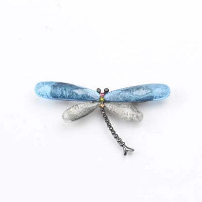 Brosche Libelle Vintage Insekt Tier Mode Anstecknadel Damen