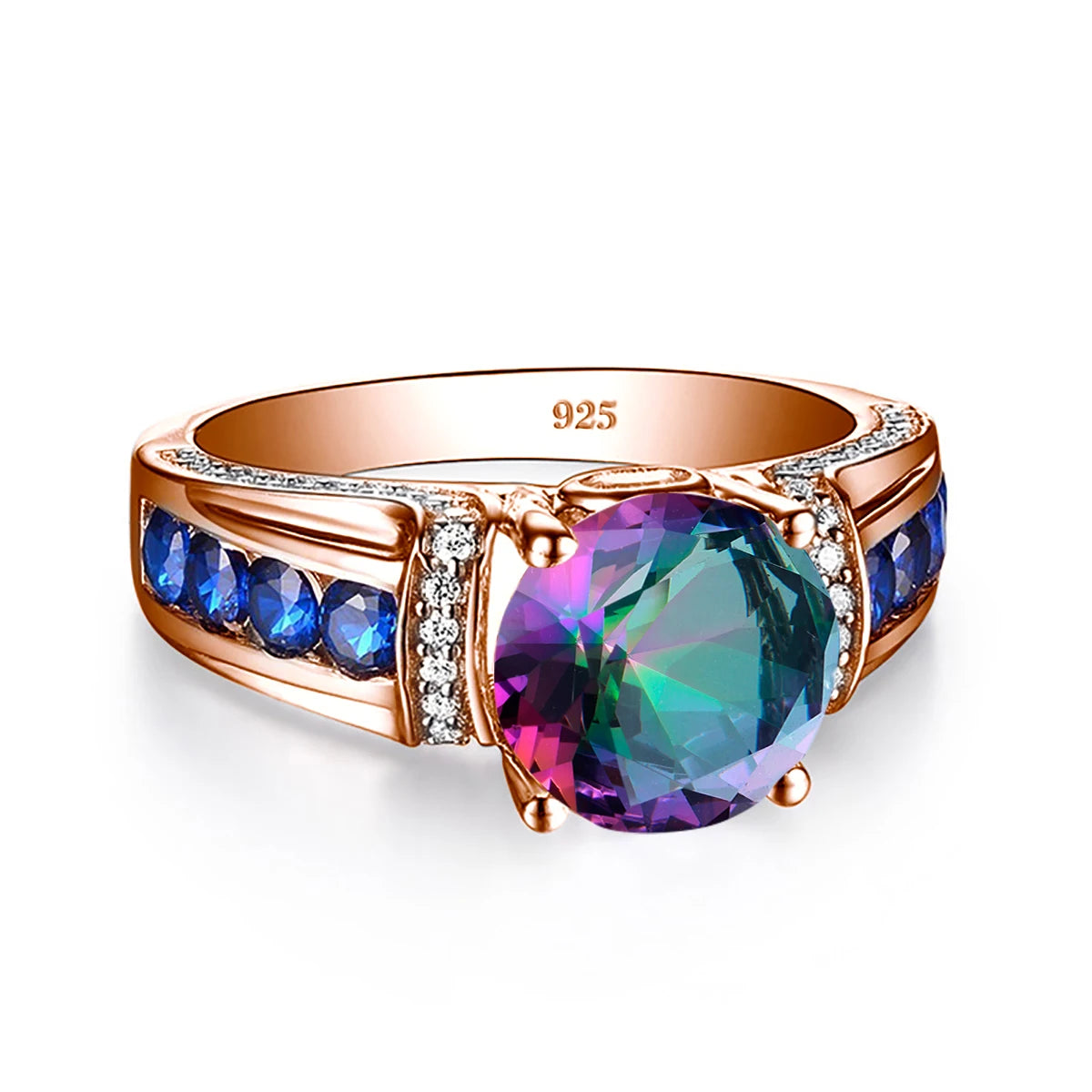 Mysticscher Topaz Gold Ring für Damen