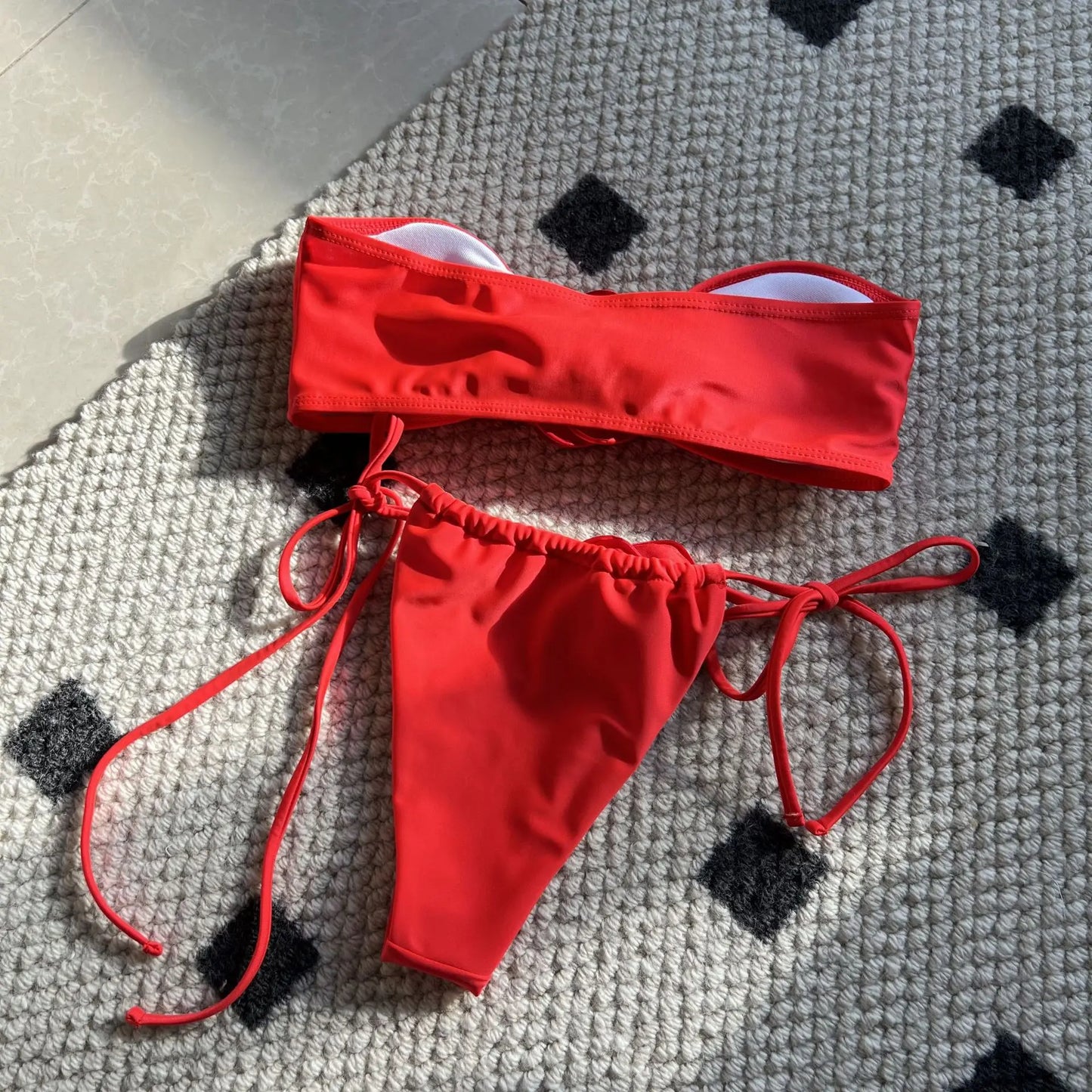 Sommerlicher Push-up-Bikini im brasilianischen Stil – ideal für Strand und Pool