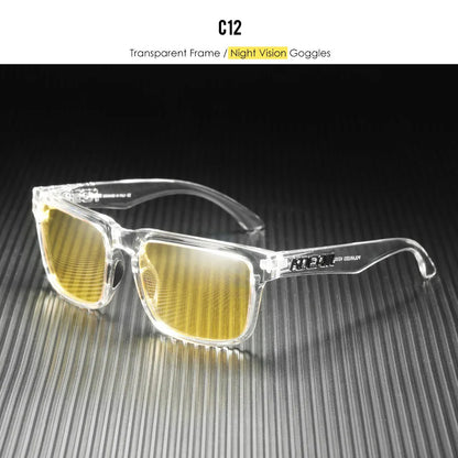 Sonnenbrille übergroß quadratisch polarisiert 64mm Angeln Herren