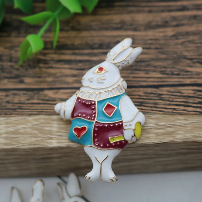 Brosche Hase Kristall Strass Luxus Kleidung Mantel Glänzend Damen