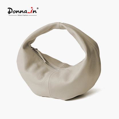 Schafsleder Hobo-Tasche Dumpling-Form | Halbmond