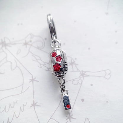 Damen-Charm-Anhänger Laterne Glück aus Sterlingsilber