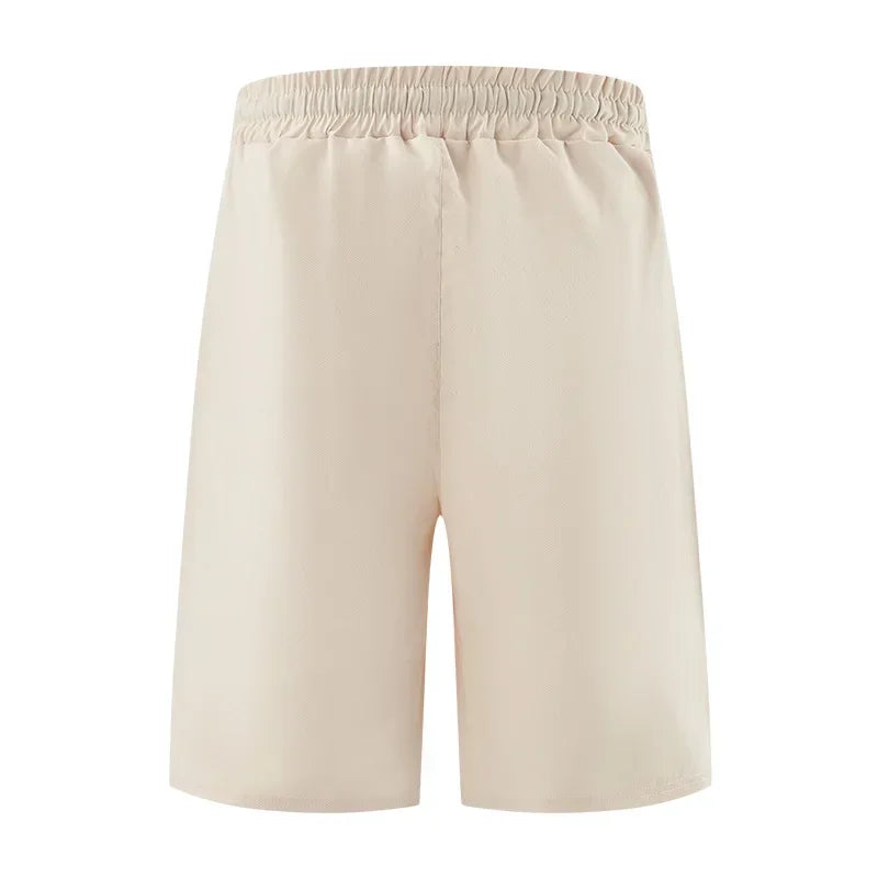 Lässige Herren-Sommershorts mit sportlichem, atmungsaktivem Design – schnelltrocknend und trendig in Uni-Farben