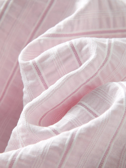 Kurzarm-Damenbluse im Workwear-Stil mit Kordelzug – ideal für den Sommer und den Büroalltag