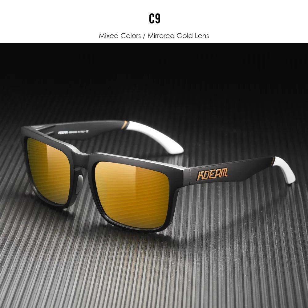 Sonnenbrille übergroß quadratisch polarisiert 64mm Angeln Herren