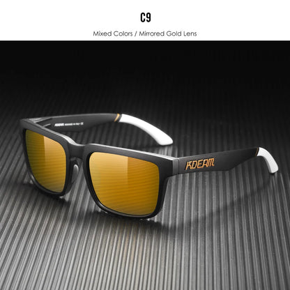 Sonnenbrille übergroß quadratisch polarisiert 64mm Angeln Herren