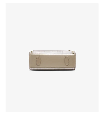 Damen Schultertasche aus Split-Leder mit Luxus-Design Crossbody
