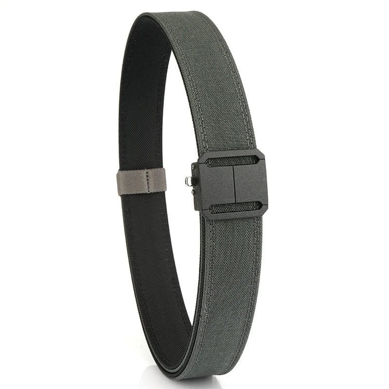 Herren-Taktischer Gürtel mit automatischem Schnallenverschluss aus Nylon Outdoor und Alltag