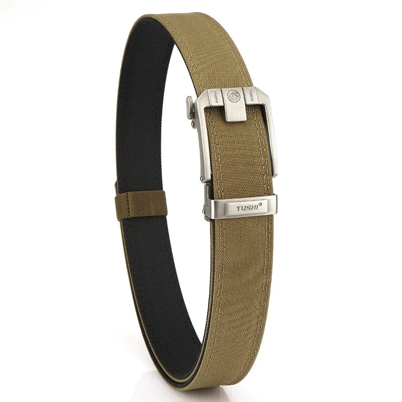 Herren-Taktischer Gürtel Aus 1100D Nylon Mit Robuster Metallschnalle Für Outdoor, Militär Und Arbeit