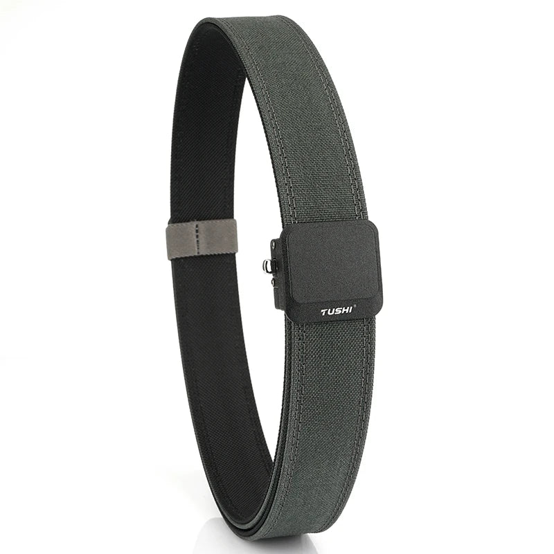 VATLY EDC Tactical Gürtel Herren Nylon Rigid mit Automatik-Schnalle