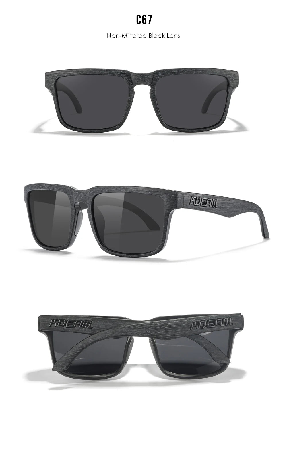 Sonnenbrille Outdoor polarisiert Farbverlauf winddicht Standardgröße Unisex