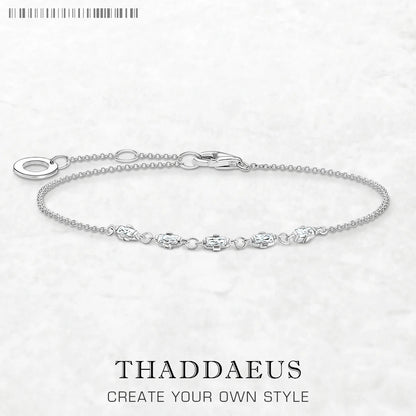 Damen-Armband Modern Touch Gliederkette klassisch aus Sterlingsilber
