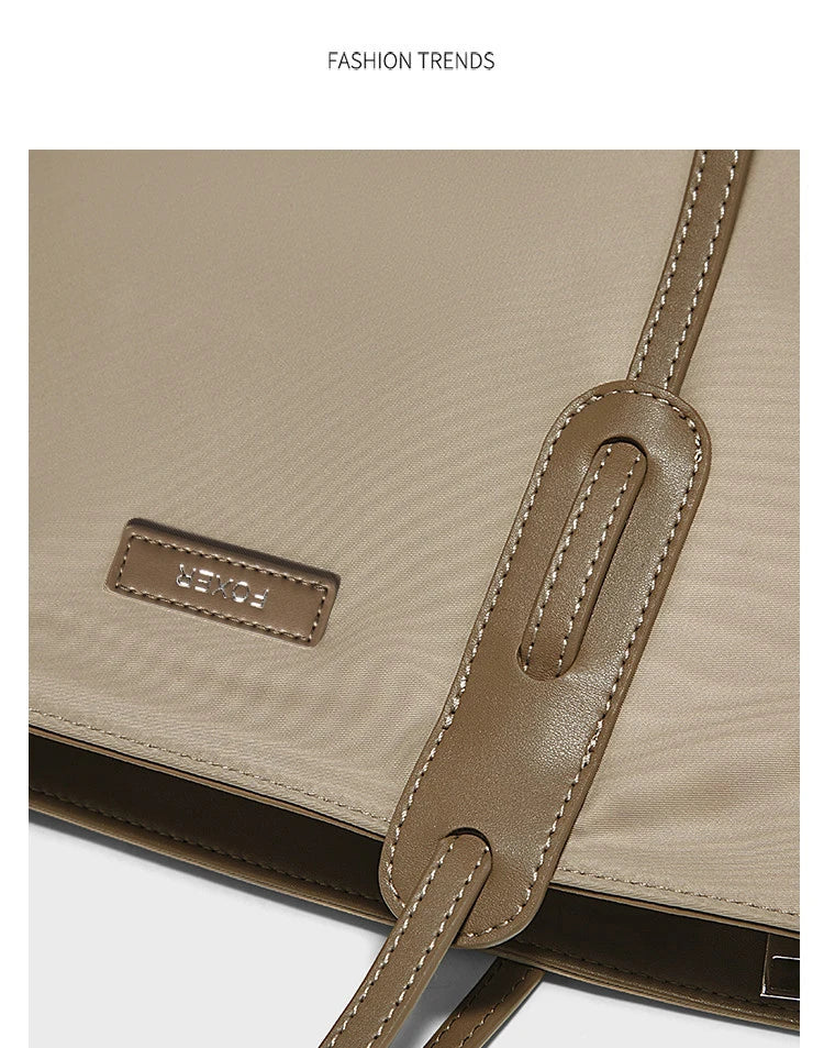 Damen Tote Tasche aus PU-Leder im Casual All-match Stil