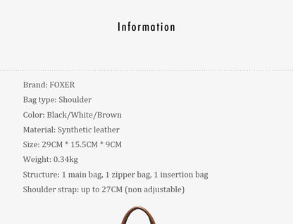 Damen Handtasche Aus PU Leather Simple Retro Stil Für Casual Commuting