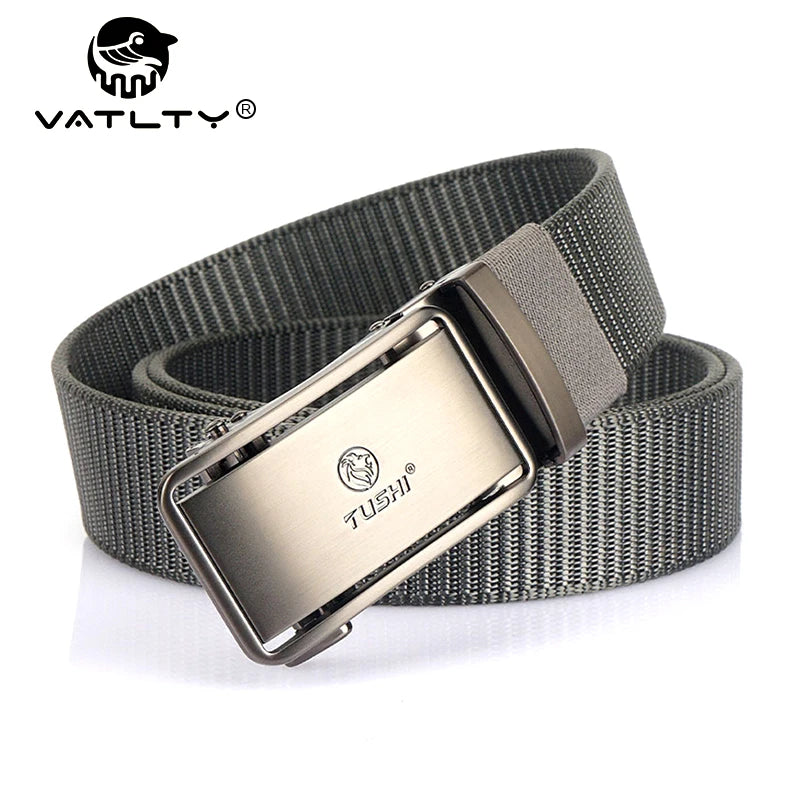 VATLY Tactical Nylon-Gürtel 3,4 cm 1200D mit Automatik-Schnalle Outdoor
