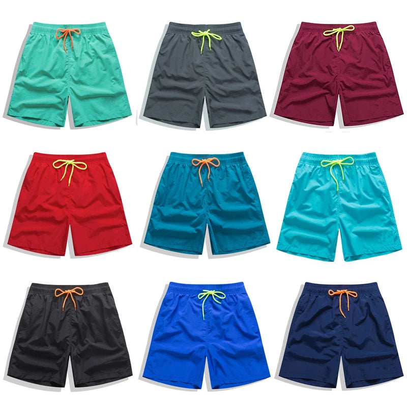 Schnelltrocknende Herren-Shorts mit atmungsaktivem Mesh-Futter und Taschen – ideal für Sport und Freizeit
