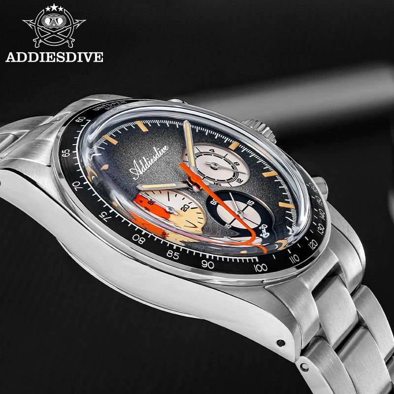 Herren-Chronograph mit OS20-Werk und Retrodesign