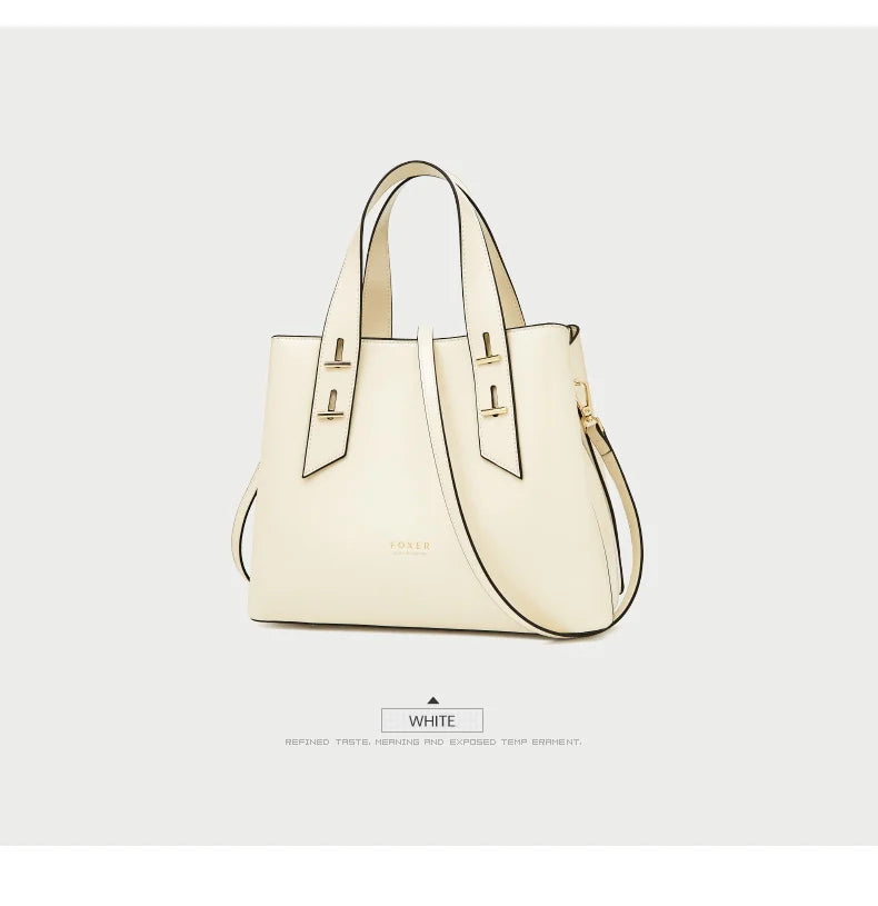 Damen Handtasche aus Split-Leder mit Crossbody Fashion Bags
