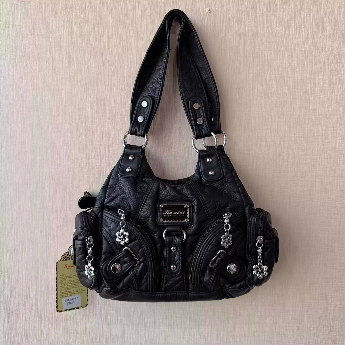 Damen-Handtasche Kleine Tote Mit Mehrfachfächern Aus Weichem Material Für Alltag Und Freizeit