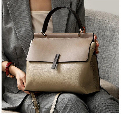 Office Damen Handtasche aus Kuhleder