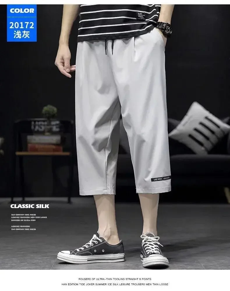 Lässige Herren-Sweatpants mit Kordelzug – ideal für Frühling und Herbst