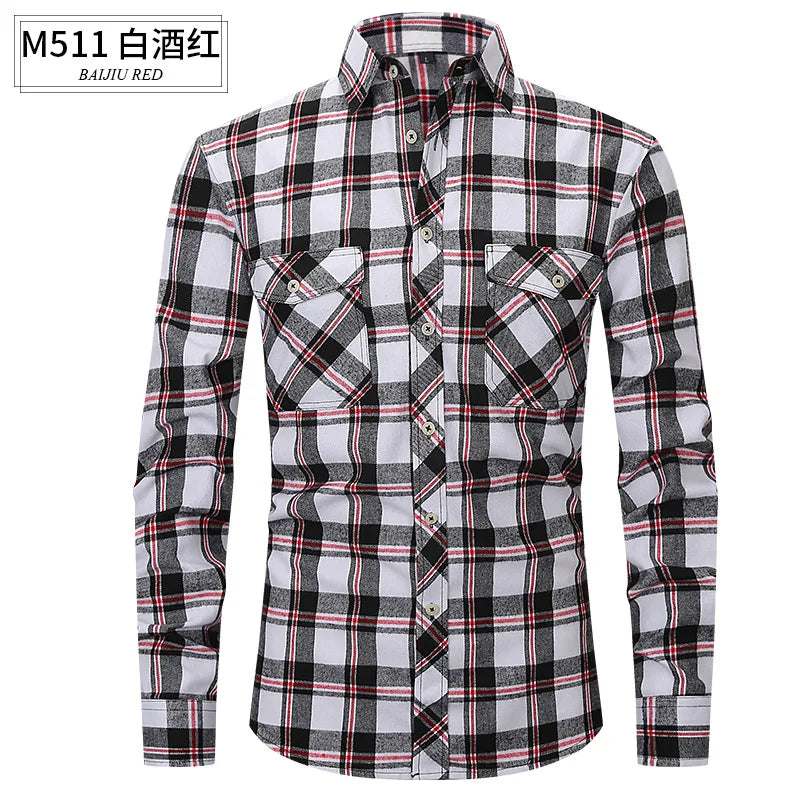 Langarm-Herrenhemd aus Eisseide – elastisch, bügelfrei und ideal für Business-Casual-Looks