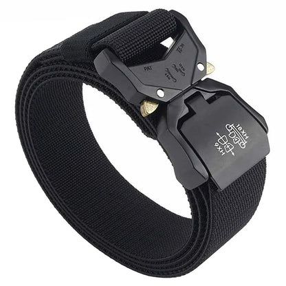 Unisex-Gürtel Schnellverschluss aus Nylon Elastisch 3,8 cm Breite Robuste Verarbeitung Alltagstauglich