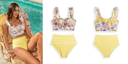Sexy Bikini-Set mit Strasssteinen für Damen – ideal für Strand und Pool