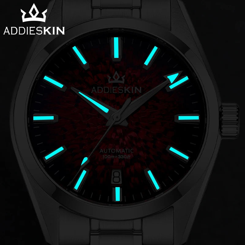 Herren-Taucheruhr mit Automatikwerk und Saphirglas