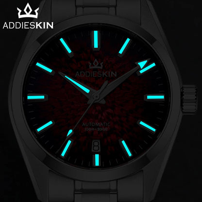 Herren-Taucheruhr mit Automatikwerk und Saphirglas