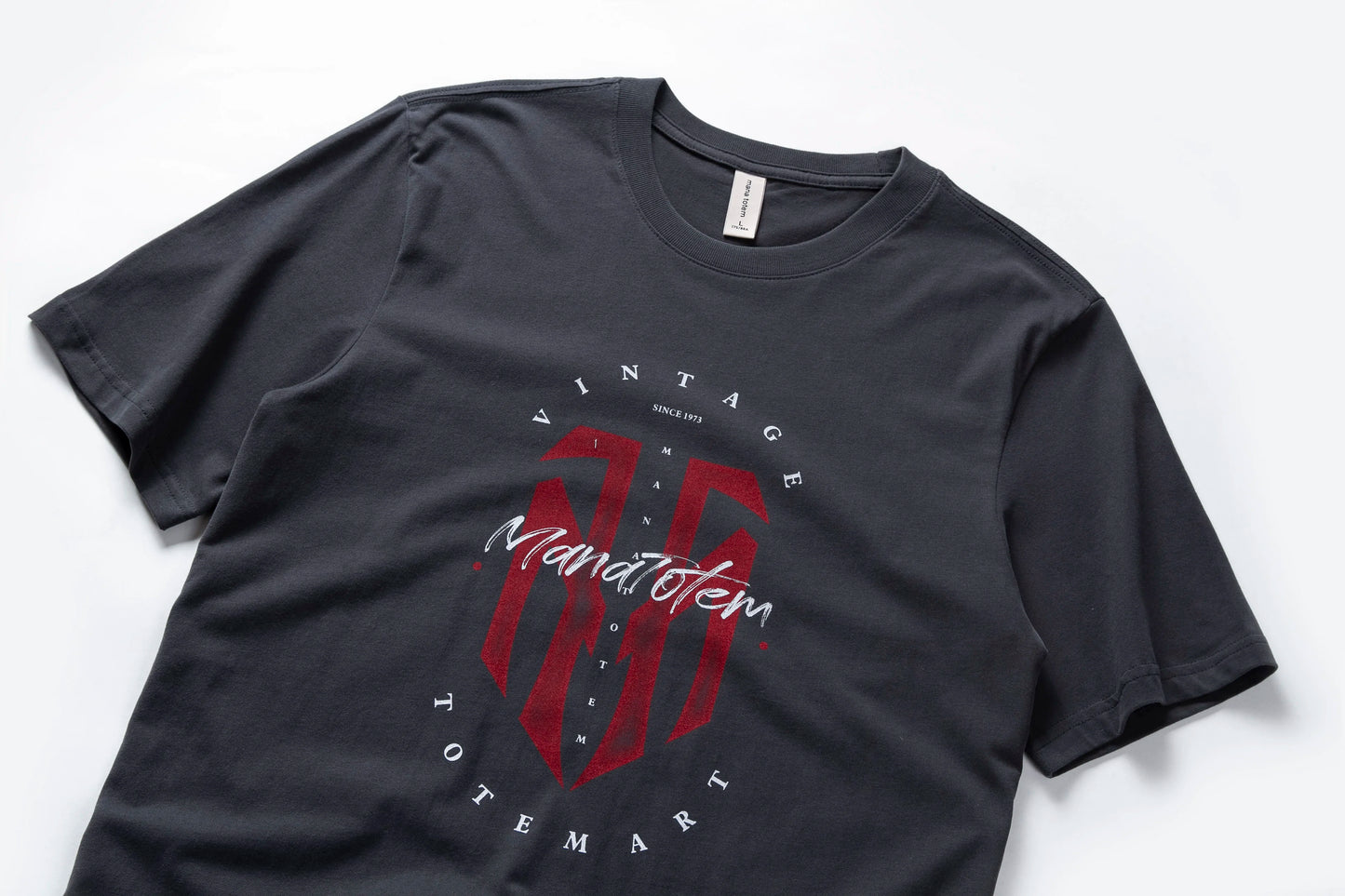 Herren T-Shirt mit Druck im Casual-Stil aus 100 Prozent Baumwolle