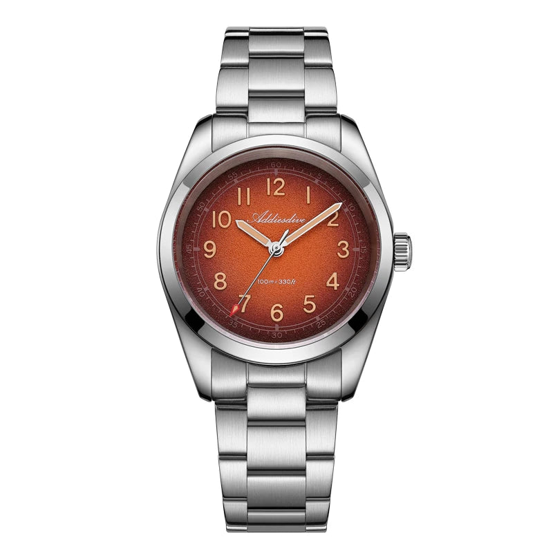 Herren-Quarzuhr 36 mm mit Saphirglas und BGW9-Leuchtmasse