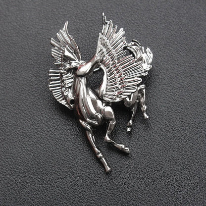 Brosche Pferd Metall Pin Schmuck Accessoire Geschenk Damen Herren