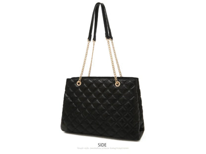 Damen Schultertasche mit gestepptem Design