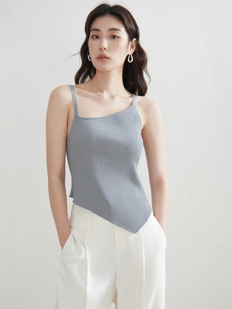 Zweifarbiges, vielseitiges Damen-Sommer-Shirt mit Puffärmeln und erfrischendem Design