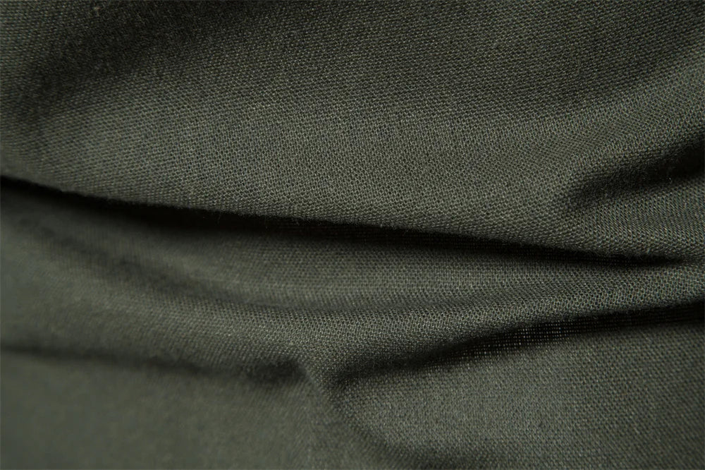 Herren Langarm Shirt aus 100 Prozent Baumwolle mit Einzel Tasche