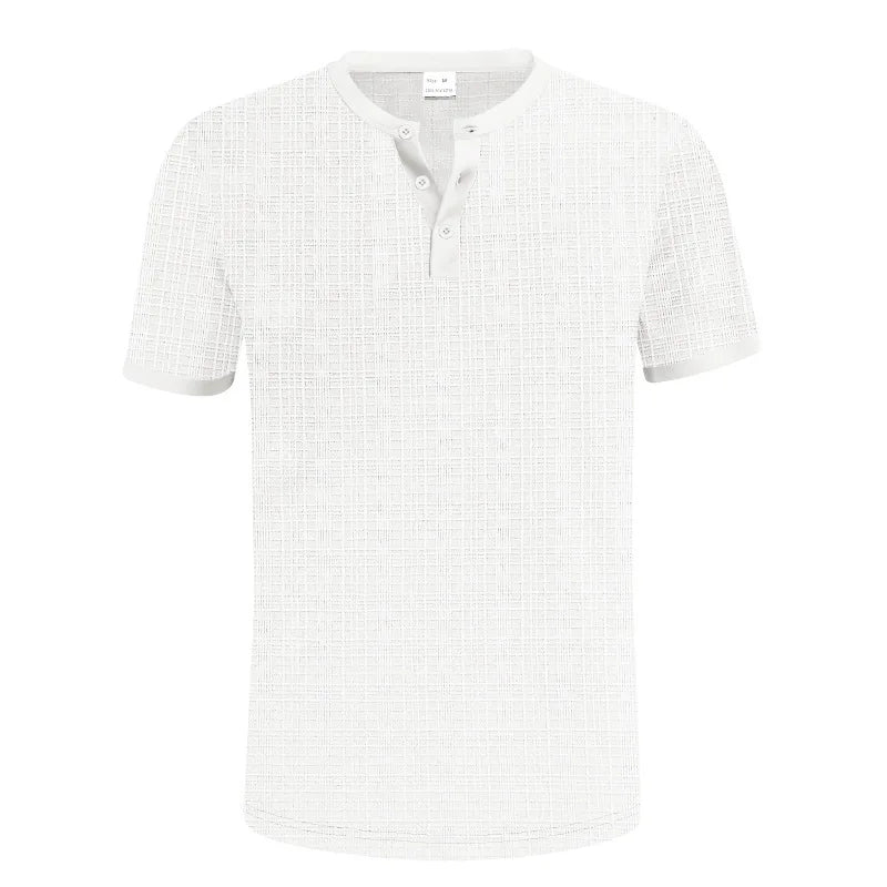 Leichtes, atmungsaktives Herren-Mesh-Shirt für Partys und Nachtclubs – europäischer und amerikanischer Stil