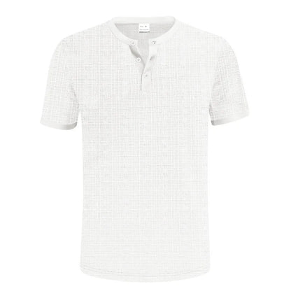 Leichtes, atmungsaktives Herren-Mesh-Shirt für Partys und Nachtclubs – europäischer und amerikanischer Stil