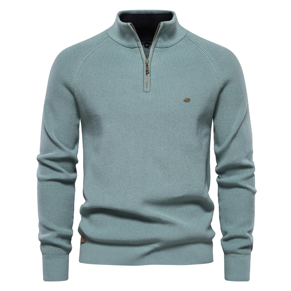 Herren Pullover im lässigen Stil mit Rollkragen für Herbst und Winter
