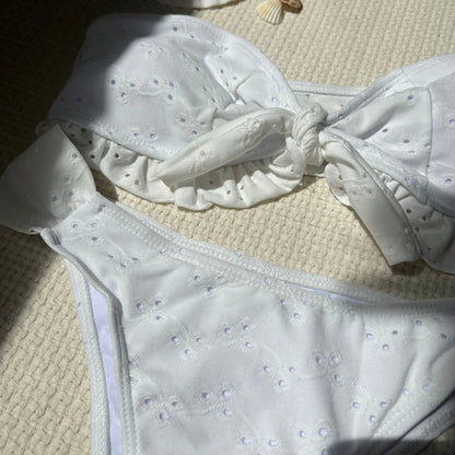 Gestreiftes sexy Bikini-Set mit Push-up-Effekt – ideal für Strand und Pool