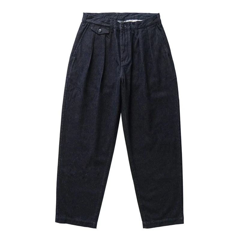 Männer Jeans im Vintage-Stil mit weitem Bein für den Sommer
