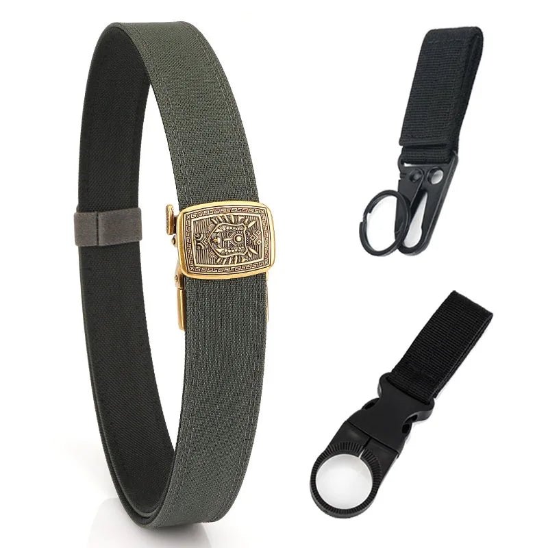 VATLY Retro Rigid Tactical Gürtel Herren Nylon Schnellverschluss Duty Hose