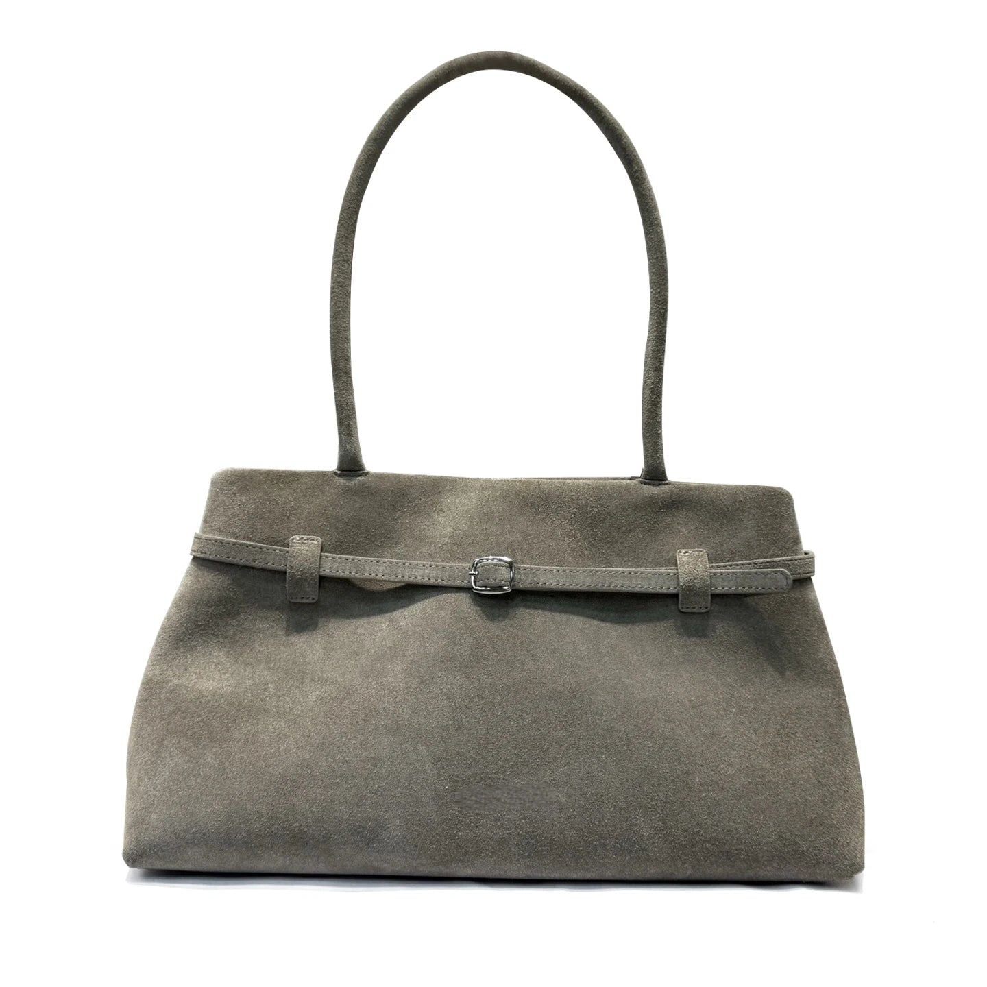 Damen-Schultertasche Aus Natur-Wildleder Mit Langem Henkel | Vielseitig