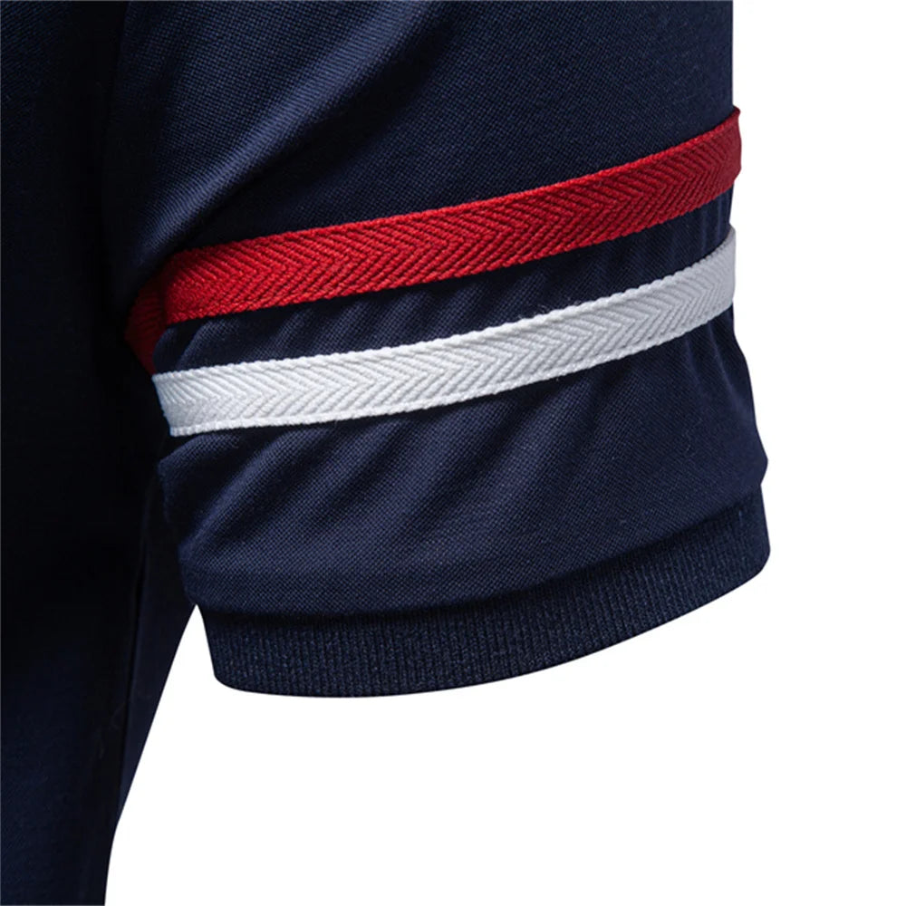 Herren Poloshirt Atmungsaktiv Und Leicht Mit Halbzipp Lässiges Sommer Shirt