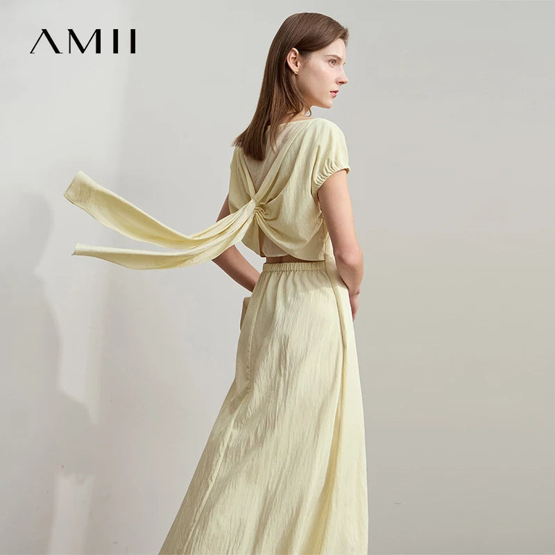 Stilvolles Damenkleid Mit Schleife Für Büro Und Reisen
